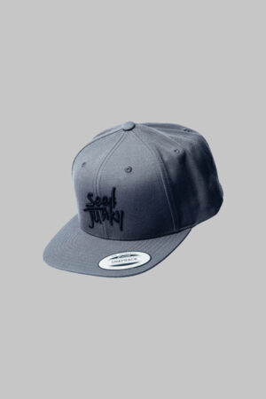 Grey Seed Junky Snapback Hat